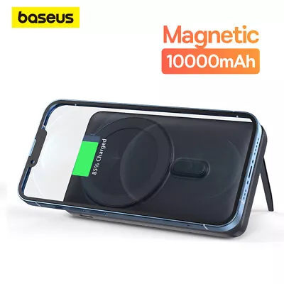 Baseus 20W Magnetic Wireless Charger Power Bank External Battery For IPhone 15 • $53.09
