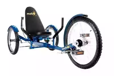 Mobo Triton Pro Ultimate Three Wheeled Cruiser Kids Adult Ride On Blue Trike • $598.99