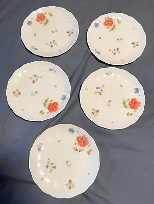 5 7” Mikasa Just Flowers Bread & Butter Plates 6046365 (A4-182) • $74.98