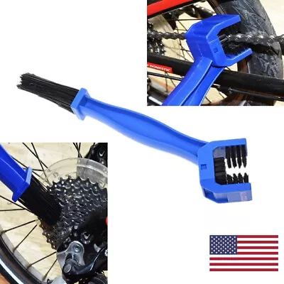 Motorcycle Bike Bicycle Motocross Chain Wheel Cleaning Brush Motorbike Cleaner • $3.99