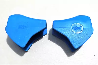 RALEIGH CHOPPER MK1 MK2 / GRIFTER - NEW SKY BLUE BRAKE LEVER COVERS / HOODS X 2 • $23.23