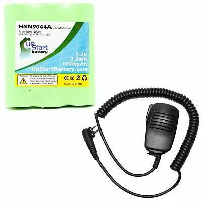$19.99 • Buy Battery & Shoulder Speaker Mic For Motorola MU21CV, MU11C