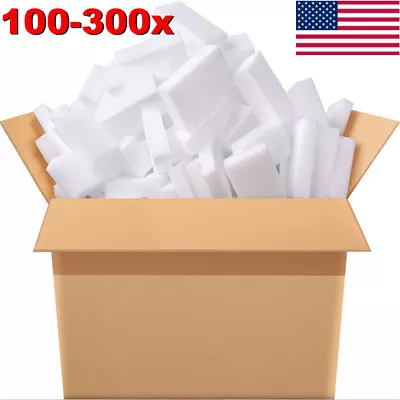 100-300* 3/4  Thick BULK PACK Magic Sponge Eraser Melamine Cleaning Cleaner Foam • $5.69