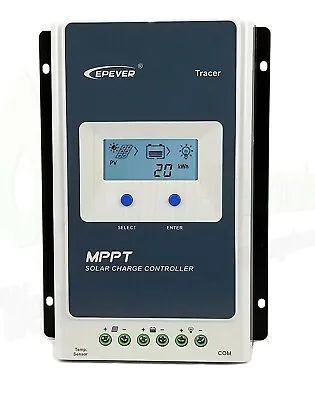 20A EPEver MPPT 60v Solar Charge Controller Ultra Fast Power EPSolar Tracking • £59.99