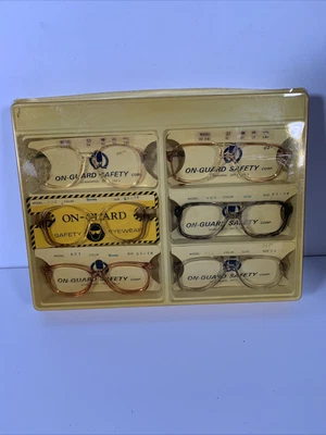 $29.50 • Buy Vintage ONGUARD Safety Glasses Frames Lot Of 6 New In Original Display Packaging