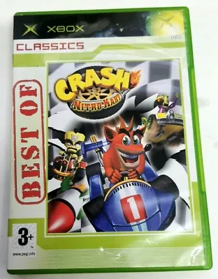 Crash Nitro Kart Original Microsoft Xbox Game FREE P&P • £7.99