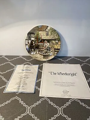 £12.99 • Buy Wedgewood Life On The Farm Plate - Wheelwright Boxed