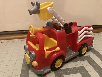 Disney Mickey Mouse Clubhouse Fire Truck Engine With Sounds~ WORKS~ 2011 Mattel • $7.99