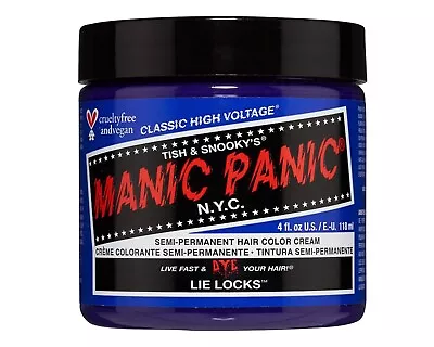 Manic Panic High Voltage Classic Semi-Permanent Hair Dye LIE LOCKS 4oz • $13.44