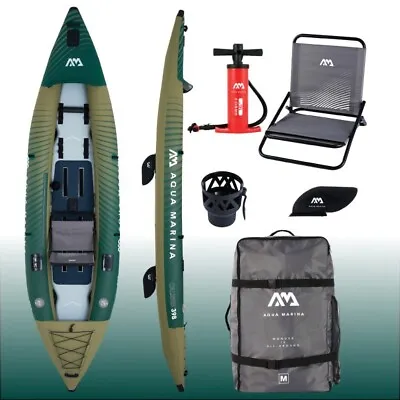 Aqua Marina Caliber 398cm - 1/2 Person Angling/Fishing Inflatable Kayak • £399