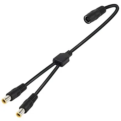 Dc7909 Y Splitter Adapter Cable 14awg Dc 8mm 1 Female To 2 Male Power Cord For P • $15.80