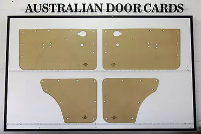 Door Cards Fits Mazda R100 1200 1300 Coupe 2-Door Wagon Quality Masonite X4 • $149