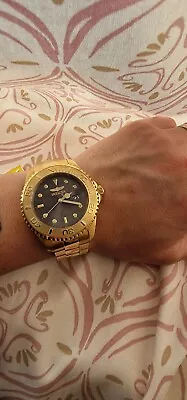 Invicta Watch Men Gold • £139