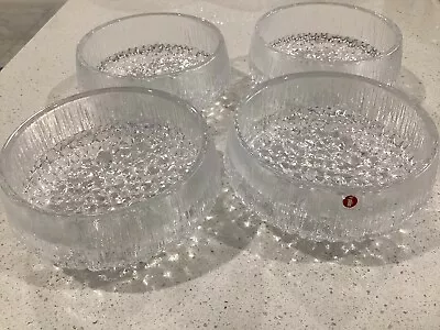 Iittala Ultima Thule Bowls - Tapio Wirkkala - X4 • $60