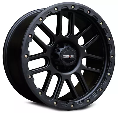 4-New 18  Vision 111 Nemesis Wheels 18x9 5x5/5x127 0 Matte Black Rims 78.1 • $996