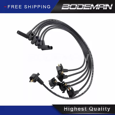 Ignition Spark Plug Wires Set 8mm For 1997 1998 1999 2000 Ford F-150 V6 4.2L • $41.32