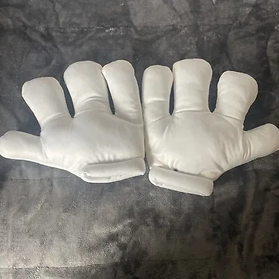 White Cartoon Hands Mickey/Minnie/Mario/M&M Gloves Costume Accessories  • $16.14