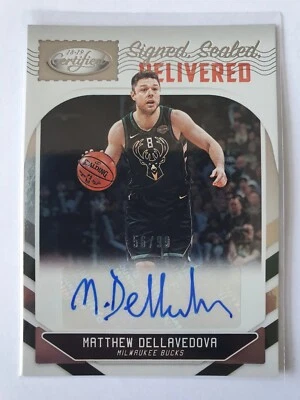 $19.95 • Buy 🏀 2018-19 Certified Signed Sealed Delivered /99 Matthew Dellavedova🏀