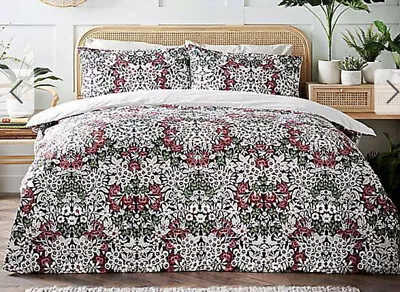 £30 • Buy Pour La Maison Jeff Bank King Size Quilt Cover Set 100% Cotton