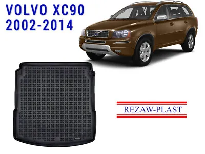 Cargo Mat For Volvo XC90 2002-2014 Rear Rubber Trunk Mat Black T5 T6 Odorless • $94.99