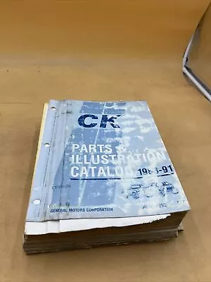 1981-91 Gm Ck Parts And Illustration Catalog Manual 52c • $80