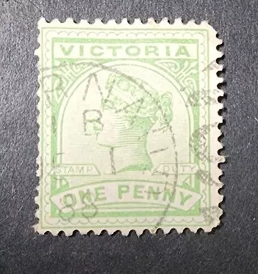 Victoria  1886-97   1d   Used  G4 • $0.19