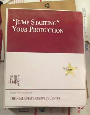 Mike Ferry  JUMP STARTING YOUR PRODUCTION Cassettes PLUS ELIMINATE CALL RELUCTAN • $53.99