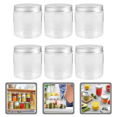 Mini Regular Mouth 8oz Quart Mason Jars With Lids 6 Count Mason Jars Household • $10.95