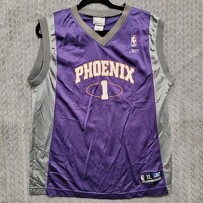 Vintage Reebok Phoenix Suns Penny Hardaway Jersey Youth Size XL /Men's Medium  • $24.51