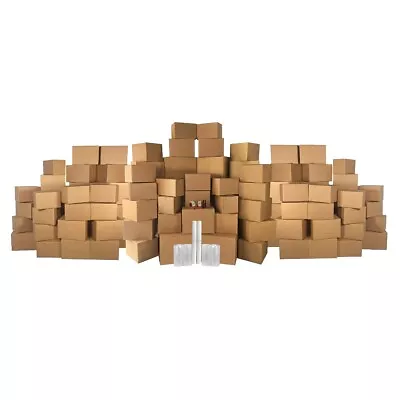 UBMOVE 8 Room Basic Moving Kit 106 Boxes & Packing Supplies • $334.05