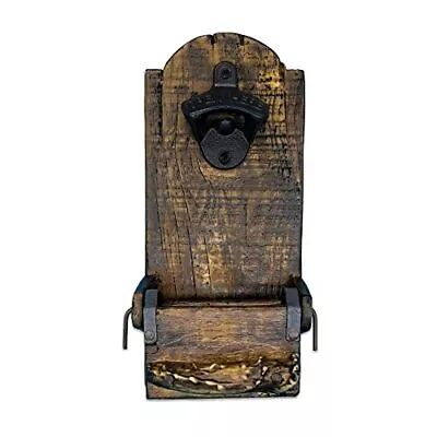 Old Crate Country Wall-Mount Bottle Opener Natural Bottle Opener - Great Gift... • $41.93