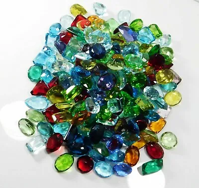 Natural Loose Gemstone Mixed Gems Carat Lot Mix Faceted Cut Semi Precious Stone • $249.99