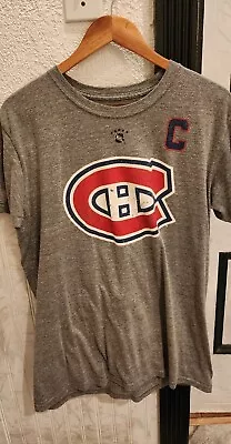 NHL Fanatics Montreal Canadiens Jean Beliveau 4 Tee Shirt Mens L Shirsey Jersey • $27.49