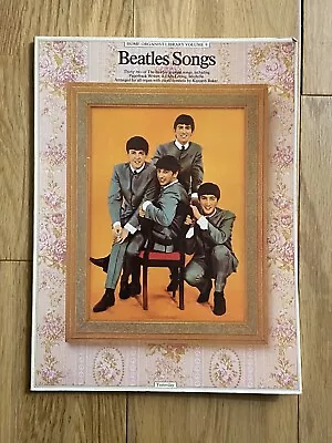 Beatles Songs Home Organist Library Volume 9 Songbook 1983 • £6.99