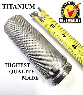 Maglite Flashlight D Cell Extension Tube 3.5  USA MADE TITANIUM Heavy Duty HD • $38