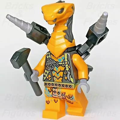 Ninjago LEGO® Cobra Mechanic - Drills Snake Core Minifigure 71767 Njo740 • $14.99