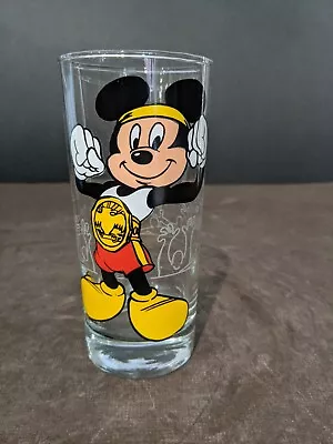 Mickey Mouse Boxing Champ Drinking Glass • $16.95