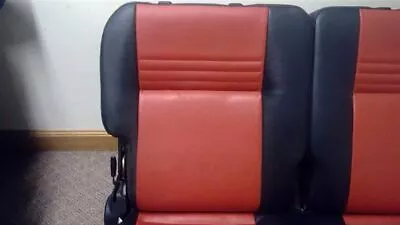 1999 99 Isuzu Vehicross Passenger Rear Seat Back Cushion Red Black Leather 49970 • $160.65