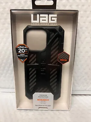 UAG - Monarch Series Case For IPhone 13 Pro - Carbon Fiber  BRAND NEW!! • $13.95