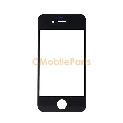 $2.45 • Buy IPhone 4 / 4S Front Glass Lens Screen Replacement - Black