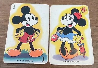Extremely Rare 1938 Castell Bros. Ltd. Mickey Minnie Mouse Shuffled Symphonies • $55