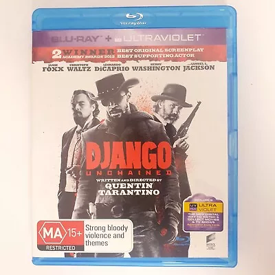 Django Unchained Blu-ray Free Postage • $5.12