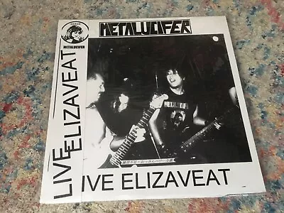 METALUCIFER Live Elizaveat Vinyl LP OBI Sabbat Brocas Helm Angel Witch Loudness • $22.41