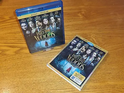 £7.99 • Buy INTO THE WOODS Blu-ray US Disney Region A Free Abc (rare OOP Slipcover Slipcase)