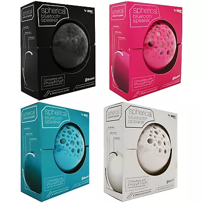 Vibe Spherical Compact Mini Portable Wireless Bluetooth Music Speaker • $6.95