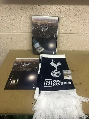 £11.99 • Buy Tottenham Hotspur Scarf And Badge Members Set