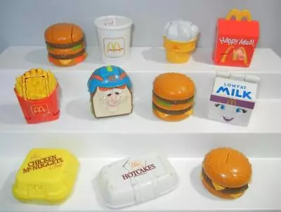 11x McDonalds Changeables Food Transformers ALL DIFFERENT Happy Meal Vintage Lot • $68.95