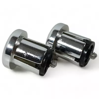 RPG Chrome Affect Bar End Plugs For Bar Tape Road Bike Touring City • $10.99