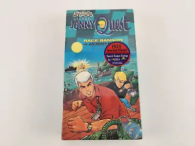 NEW Sealed JONNY QUEST VHS RACE BANNON AN ARMY OF ONE  LIZARD MEN &  DANGER • $12.99