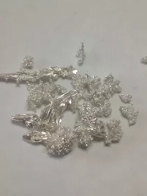 1/4 TROY OUNCE OF NUGGETS  .999 Elemental Silver Crystals /Crystal Vial  • $22.99